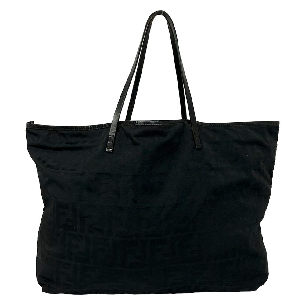 Fendi Roll Bag/Zucca Tote Bag Nylon Leather